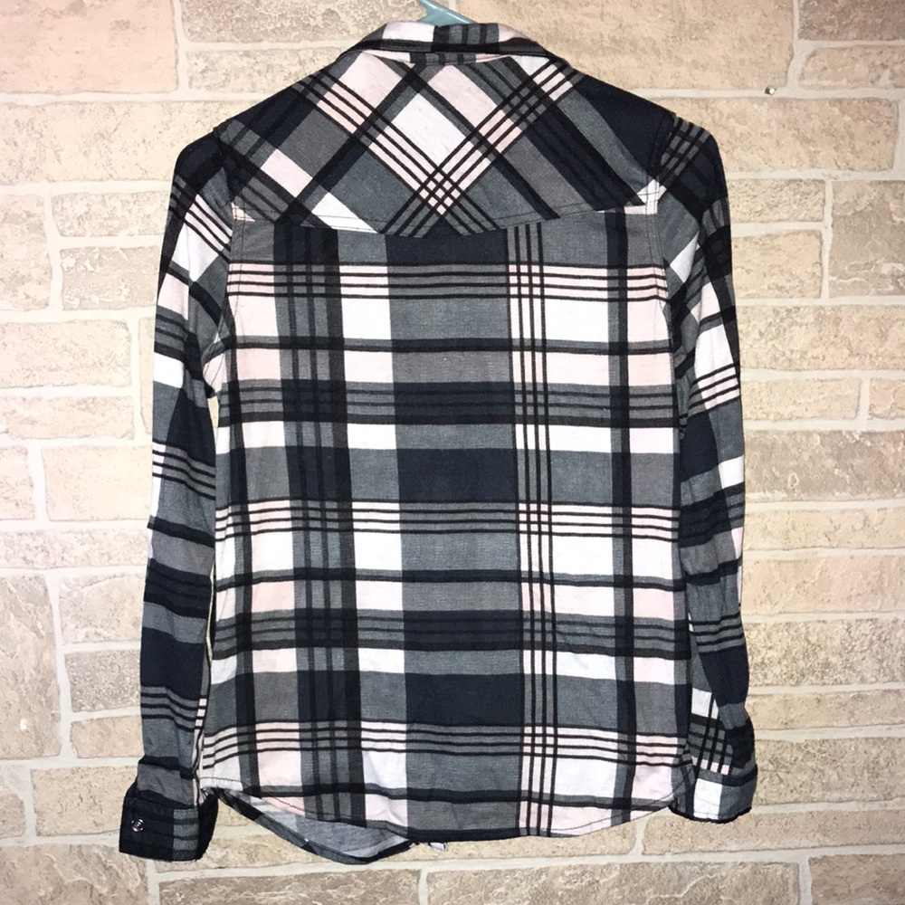 Passport Plaid Button Down Shirt - Picture 5 of 6